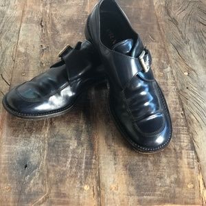 Mens Sleek Leather Prada Shoes